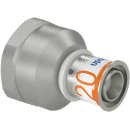 Uponor Übergangsmuffe S-Press PLUS aus Messing,...