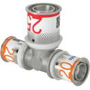 Uponor T-Stück S-Press PLUS reduziert aus Messing,...