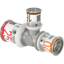 Uponor T-Stück S-Press PLUS reduziert aus Messing,...