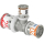 Uponor T-St&uuml;ck S-Press PLUS reduziert aus Messing, verzinnt 25x16x20mm