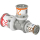 Uponor T-St&uuml;ck S-Press PLUS reduziert aus Messing, verzinnt 25x20x16mm