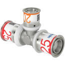Uponor T-Stück S-Press PLUS reduziert aus Messing,...