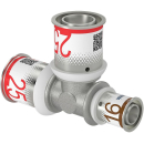 Uponor T-Stück S-Press PLUS reduziert aus Messing,...