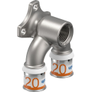 Uponor U-Wandscheibe S-Press PLUS aus Messing, verzinnt...