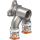 Uponor U-Wandscheibe S-Press PLUS aus Messing, verzinnt 20mmx1/2 IGx20mm
