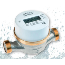 Elektronischer Wohnungswasserzähler Qn 1,5 - 1/2" x 110 mm - Warm Eichung 2026