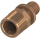 TECEflex &Uuml;bergangsnippel Rotguss 1/2"-2" 16-63mm