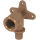 TECEflex Wandscheibe Rotguss 1/2"-3/4" 16-25mm