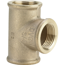 T-Stück Rotguss IG, 1 1/4" Viega