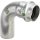 VIEGA Bogen I/A 90&deg; Sanpress Inox Edelstahl 15-54mm