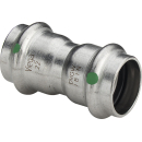 VIEGA Muffe Sanpress Inox Edelstahl 15-54mm