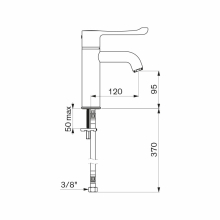 Delabie Waschtisch-Thermostatarmatur SECURITHERM BIOCLIP