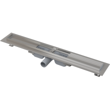 AlcaDrain APZ101 Low  Duschrinne mit Rand für den perforierten Rost