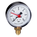 Caleffi Manometer 1/4" UNI 2,5 -20-90 Grad 0-10 bar