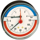 Caleffi Thermomanometer 1/2" Anschluss Mit...
