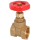 Schl&ouml;sser MS-Muffenschieber, IGxIG DN50 2 , BL.,Handrad rot,PTFE