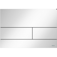 TECEsquare WC-Betätigungsplatte Metall 2, weiß Metall