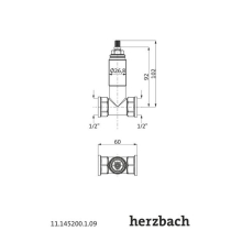 Herzbach LOGIC Unterputzventil Einbaukörper
