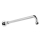 Herzbach LIVING SPA Retro Wandarm 357mm rund gewinkelt Weiß