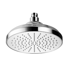Herzbach LIVING SPA Retro Regenbrause Ø200mm Weiß-Gold
