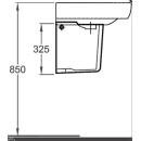 Geberit M100 Halbsäule inklusive Bef. für...