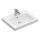 Villeroy &amp; Boch Waschbecken Subway 2.0 711360, 600 x 470 mm, Rechteck, 1HL. mittleres Hahnloch durchgestochen, mit &Uuml;berlauf, Wei&szlig; Alpin