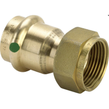 Viega Anschluss-Verschraubung Sanpress RG m SC-Contur flachdichtend 15mmx3/4
