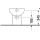 Duravit Stand-Tiefspül-WC D-Code Abgang waagerecht 480x355mm weiß