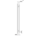 Zehnder O100 Badheizkörper 1800x600mm weiß...