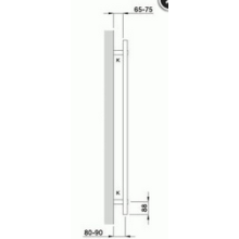Zehnder O100 Badheizkörper 1217x600mm weiß (RAL 9016)