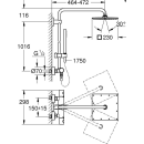 Grohe Duschsystem Euphoria XXL 230 mit Thermostatbatterie...