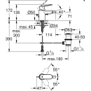 Grohe Einhandmischer Bidet Eurosmart C mit...
