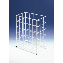 CWS Papierkorb PARADISELINE 903102600 30x18x36cm aus Stahldraht, weiss