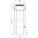 Atec Rohr PolyTwin konzentrisch, kürzbar, DN80/125...