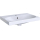 Geberit Waschtisch Acanto Compact mit Hahnloch mit ÜL 600x420mm weiß-alpin