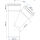 PoloPlast Abzweig PKEA Polo-Kal NG DN 110/110 45Grad