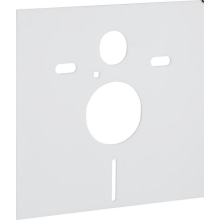 Geberit Schallschutz Set weiß, für Wand-WC und Wand-Bidet