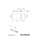 Herzbach LOGIC PLUS Verlängerung Hebelmischer 30mm...