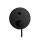 Herzbach DEEP BLACK Wannenbatterie Farbset Schwarz matt