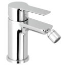 Herzbach MARE Bidet-Einlochbatterie mit Ablauf Chrom
