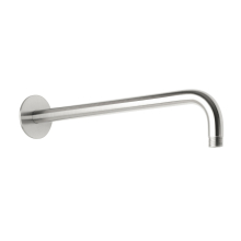 Herzbach LIVING SPA Wandarm 450mm 70 rund gewinkelt Edelstahl
