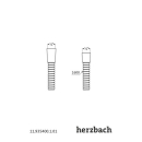 Herzbach LIVING SPA Brauseschlauch Metallflex 1600mm Chrom