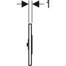 Geberit Elektronische Urinalsteuerung HyTronic IR Sigma10...