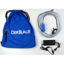 DerBlaue Pumpsystem mit Netzteil 12V Pumpe, 3m Schlauch mit Klammern