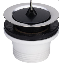 Viega Ablaufventil für Spülen Ventilunterteil 40mm, Dreieckhaken