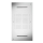 Herzbach LIVING SPA LED Deckeneinbau-Brause 700x380mm Regen/Doppelschwall gebürstet