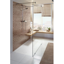 VB Lifetime Plus Keramik-Brausewanne AR 1400x900x35mm weiß