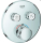 Grohe Unterputzmischer SmartControl 2 Absperrventile, rund, verchromt
