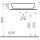 Vitra L300 Aufsatzschale dünnwandig oval 590x405x145mm weiß-clean