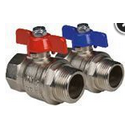 Herotec Kugelhahn (2Stück=1Set Rot/Blau) 1" AG...